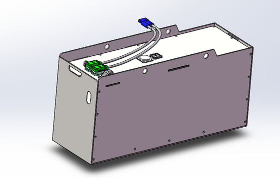 Lithium-Ion Battery System Forklift Lithium-Batterie-Stabilitäts-Sicherheit 48V270Ah