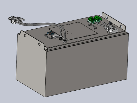 Gabelstapler-Lithium-Batterie der Lithium-Batterie-48V405Ah ausgerüstet mit Batterie-Heizsystem