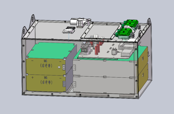 Gewindebohrer-Maschinen-wieder aufladbarer Lithium-Batterie-Satz 51.2v300ah 3000mal