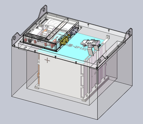 Batterie-Lithium-Eisen-Phosphatbatterie-Satz des Gewindebohrer-48V300AH