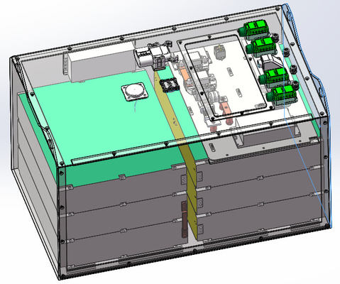 Gabelstapler-Batterie der EIKTO-Gabelstapler-Lithium-Batterie-Lifepo4 ohne Gegengewicht.