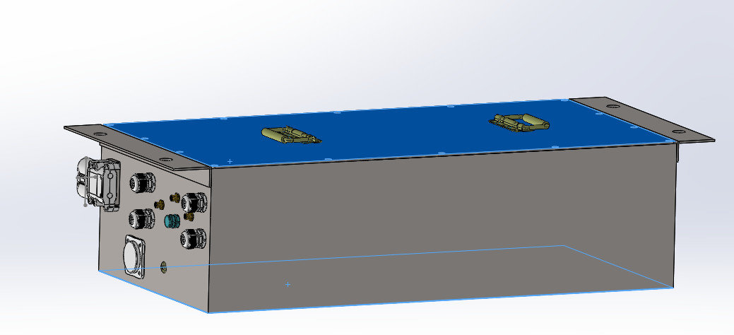 Gabelstapler-Lithium-Batterie 51.2V 220Ah 3000 Mal 980mm x 500mm x 284mm